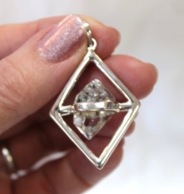 Herkimer Diamond Pendant - Diamond