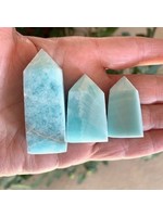 Hemimorphite Obelisks for channeling light