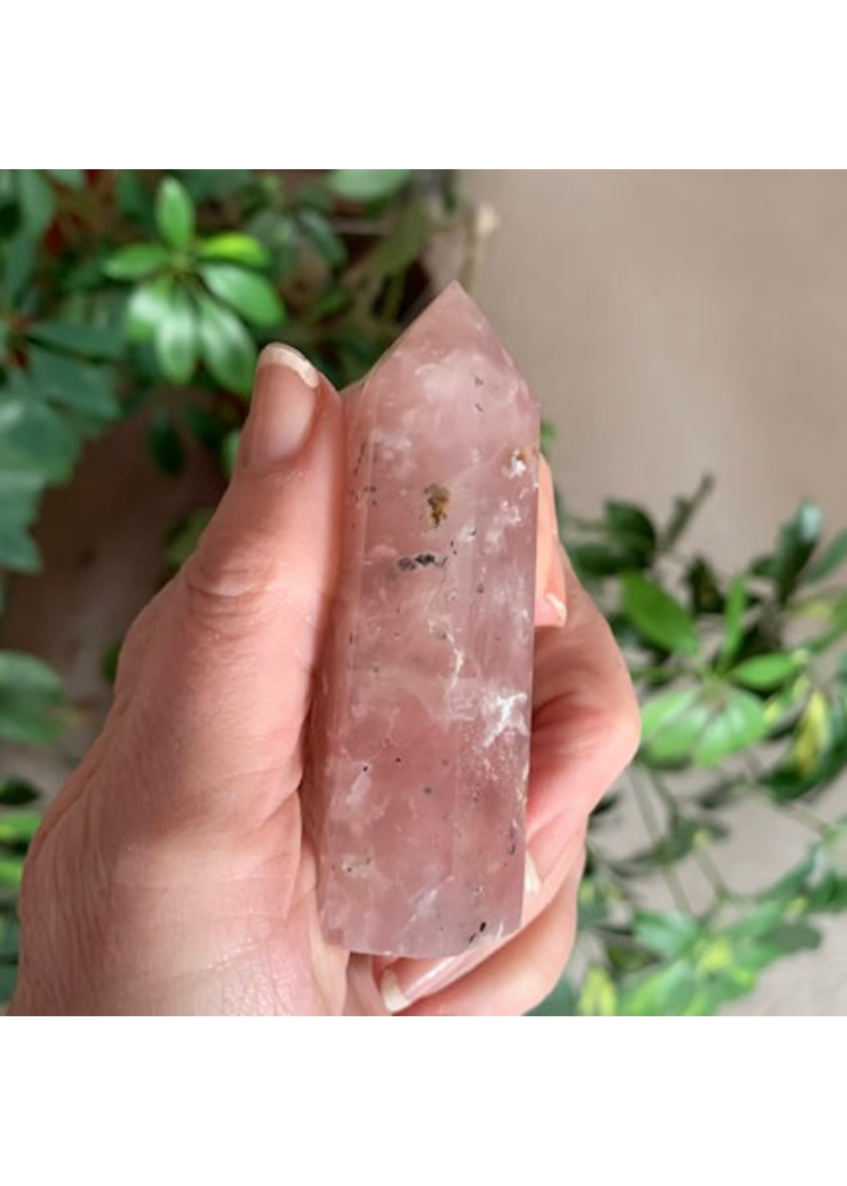 Raspberry Quartz Generators for free flowing energy Soul Food Crystals