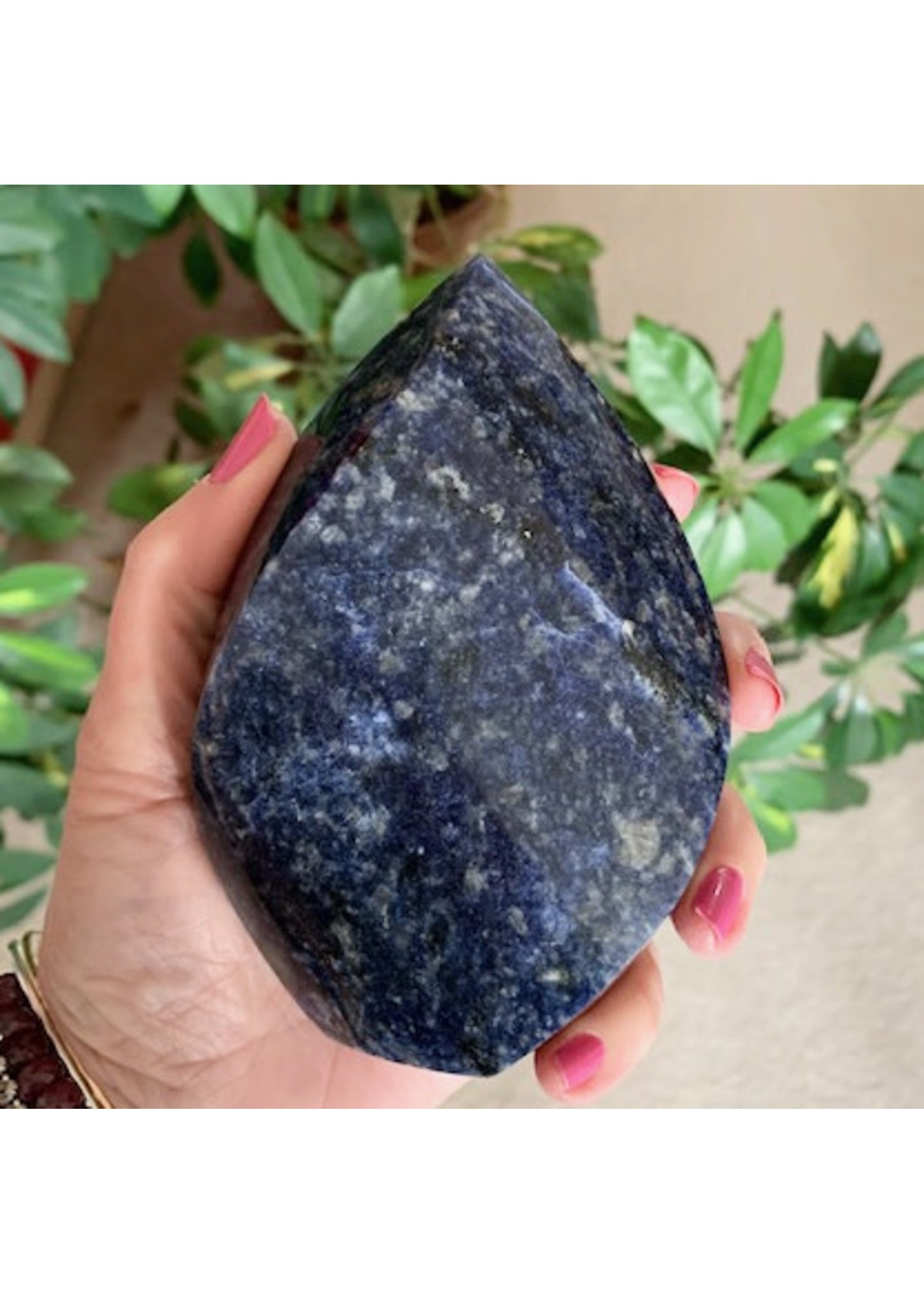 Dumortierite Flames for intuitive energy