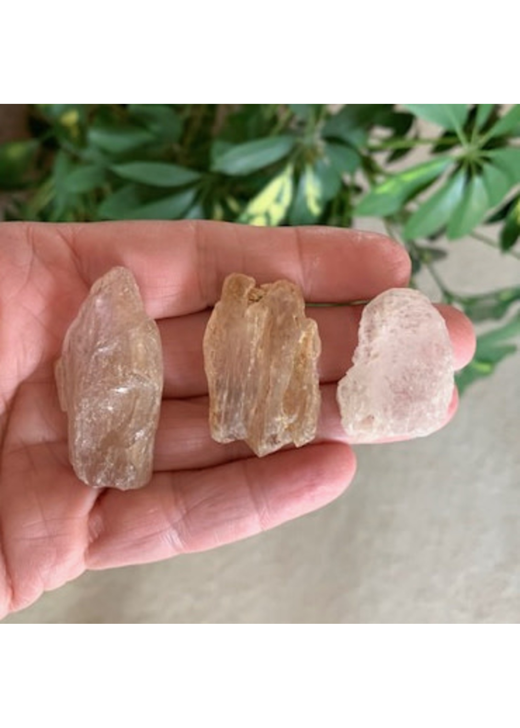 Kunzite Rough for loving tenderness