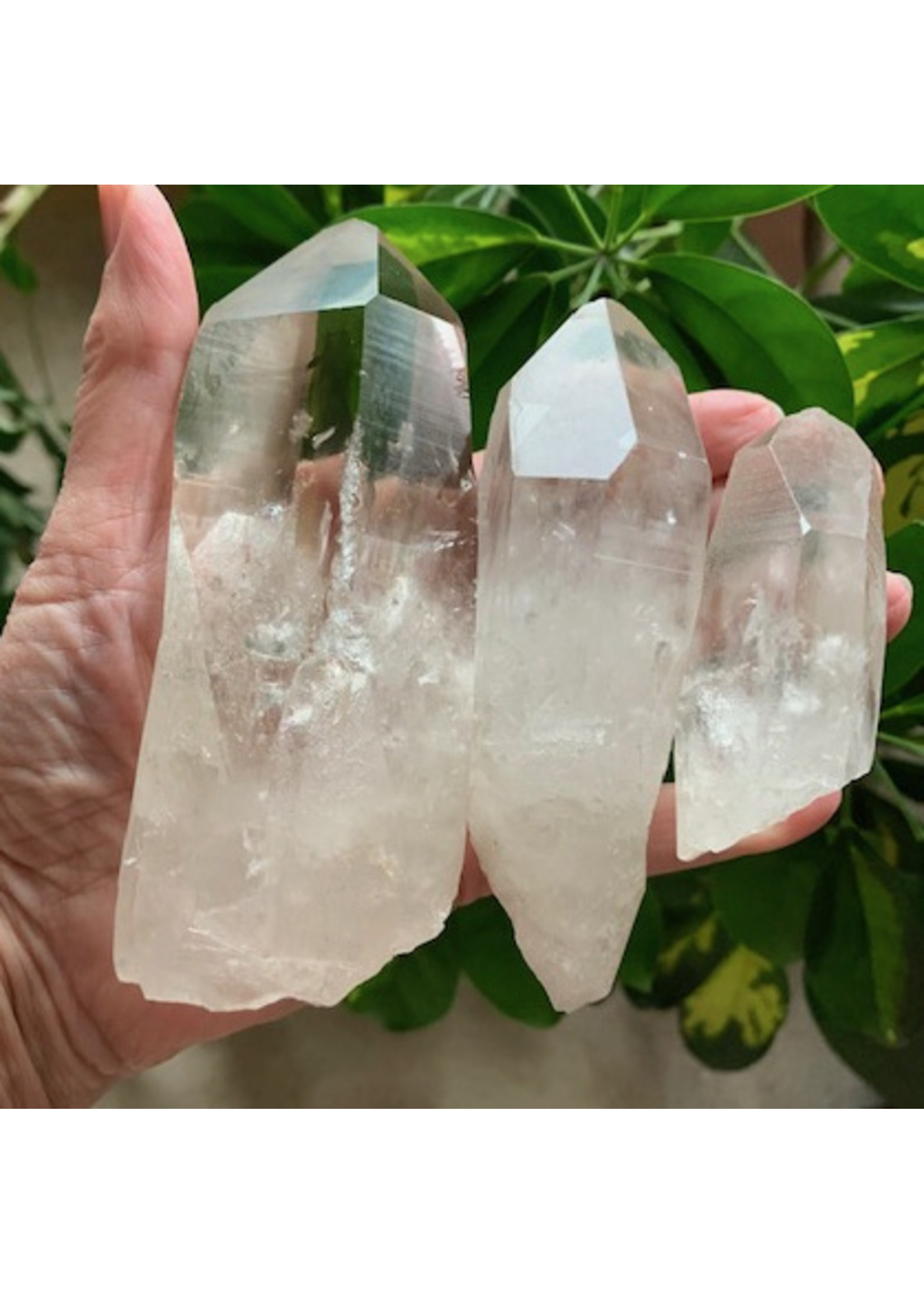 Lemurian Quartz Points for spiritual travel