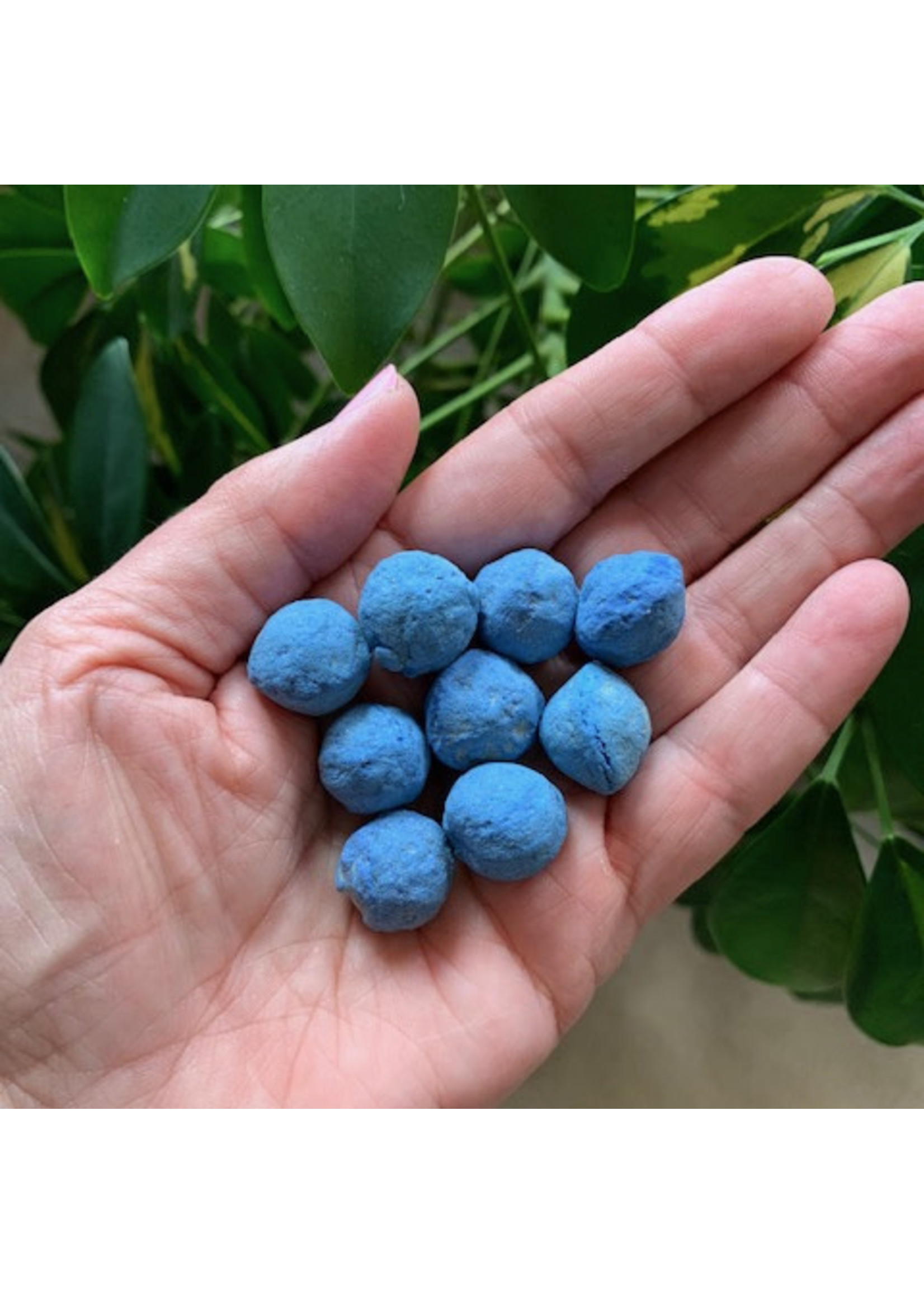 Azurite Blueberries Rough for opening intuition