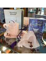 Rose Quartz Tea Cup Set for ceremony