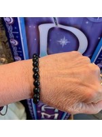 Crystal Bracelet - Black Tourmaline 8mm