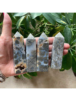 Marcasite Agate Obelisks for growth