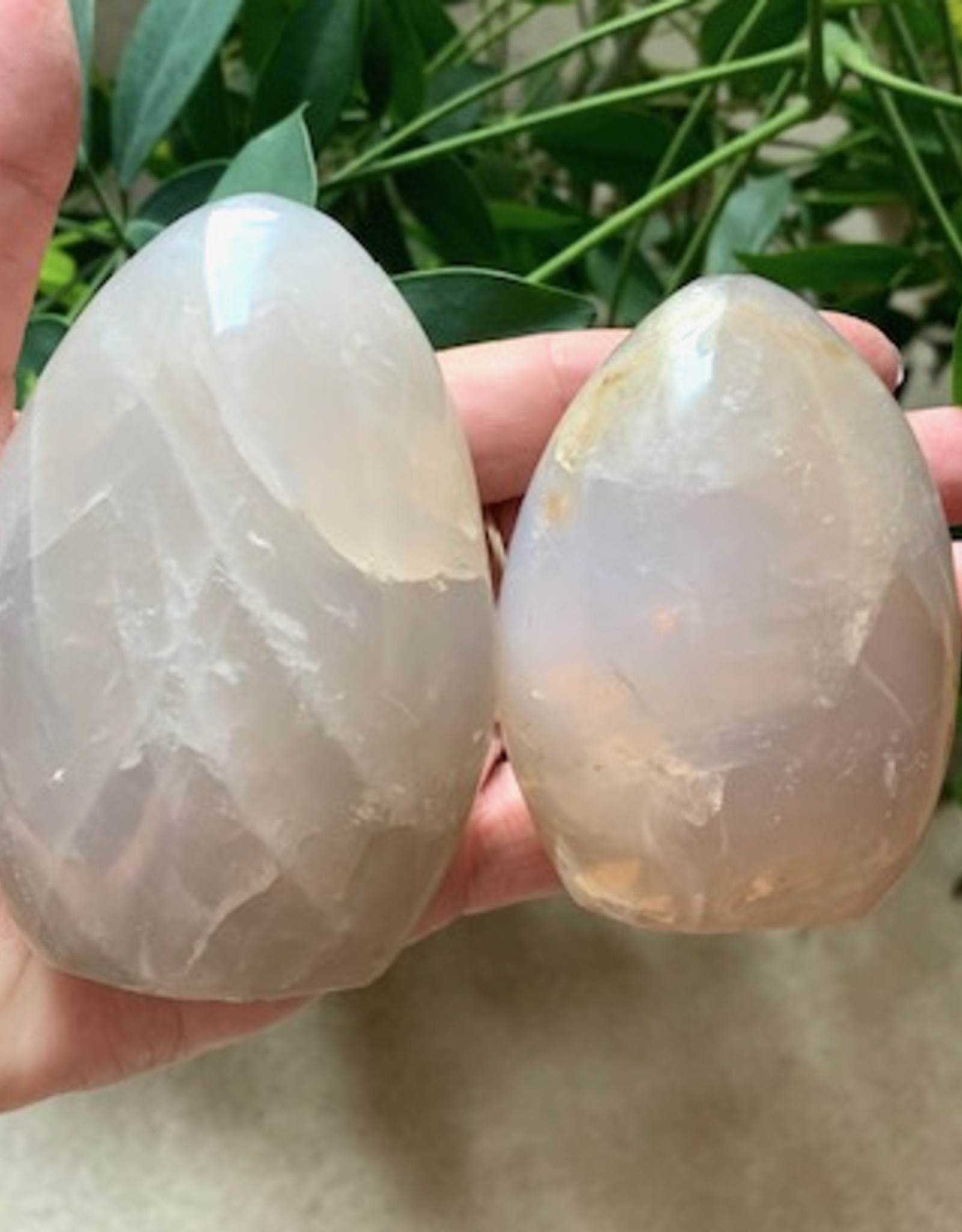 Blue Rose Quartz Freeform for deep serenity Soul Food Crystals