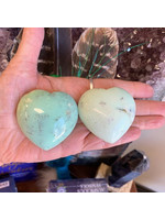 Chrysoprase Hearts for forgiveness