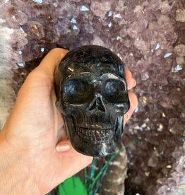 Arfvedsonite Skull for clear intentions