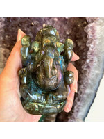 Labradorite Ganesh for removing obstacles