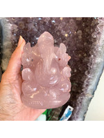 Rose Quartz Ganesh