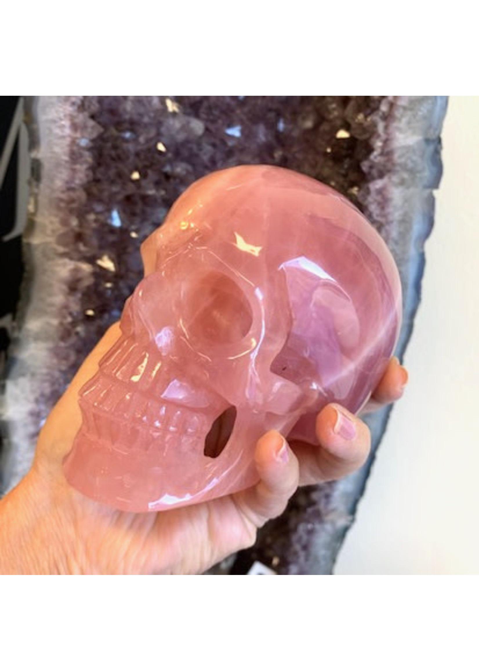Rose Quartz Skulls for Loving Wisdom