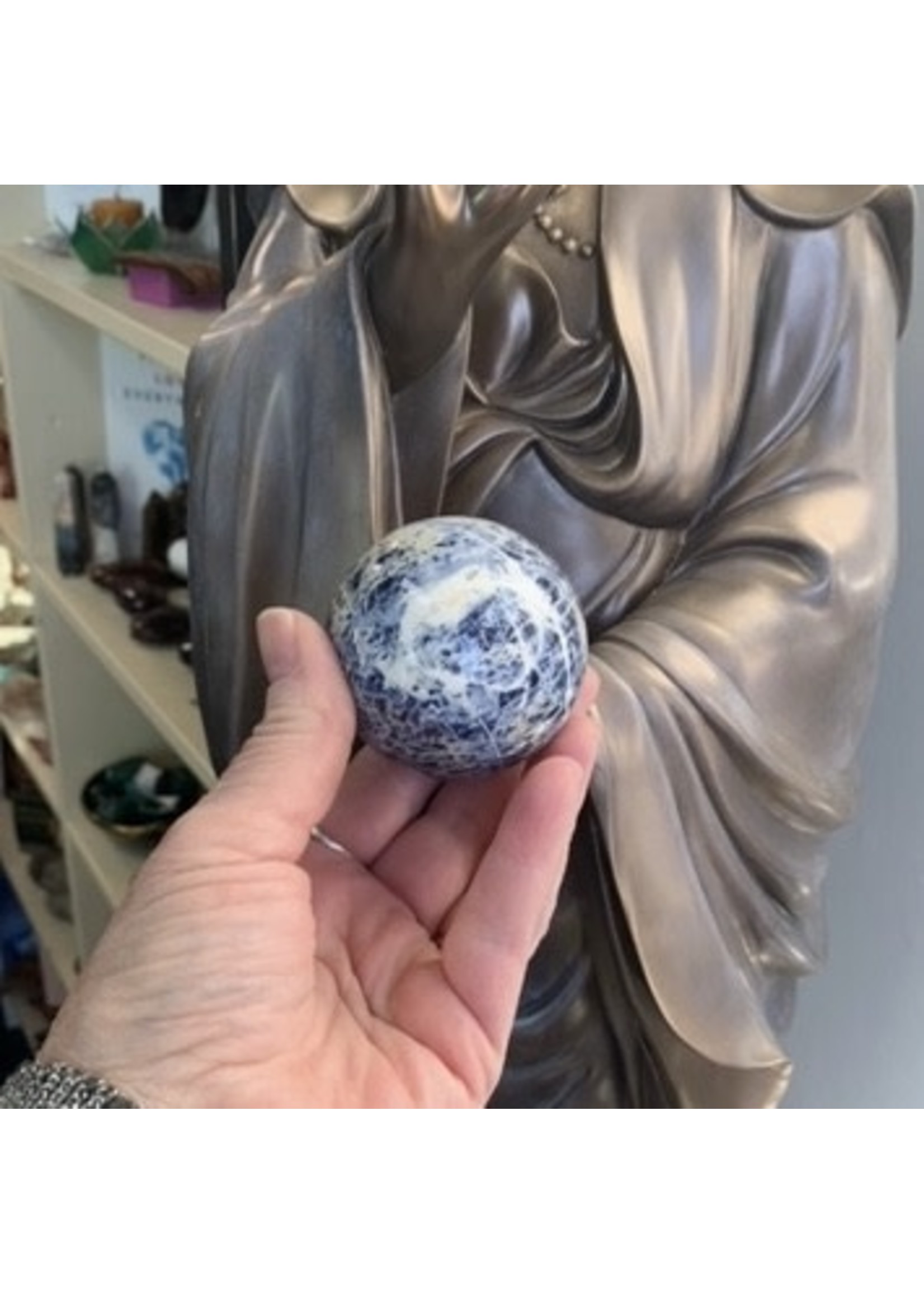 Sodalite Sphere for Objectivity