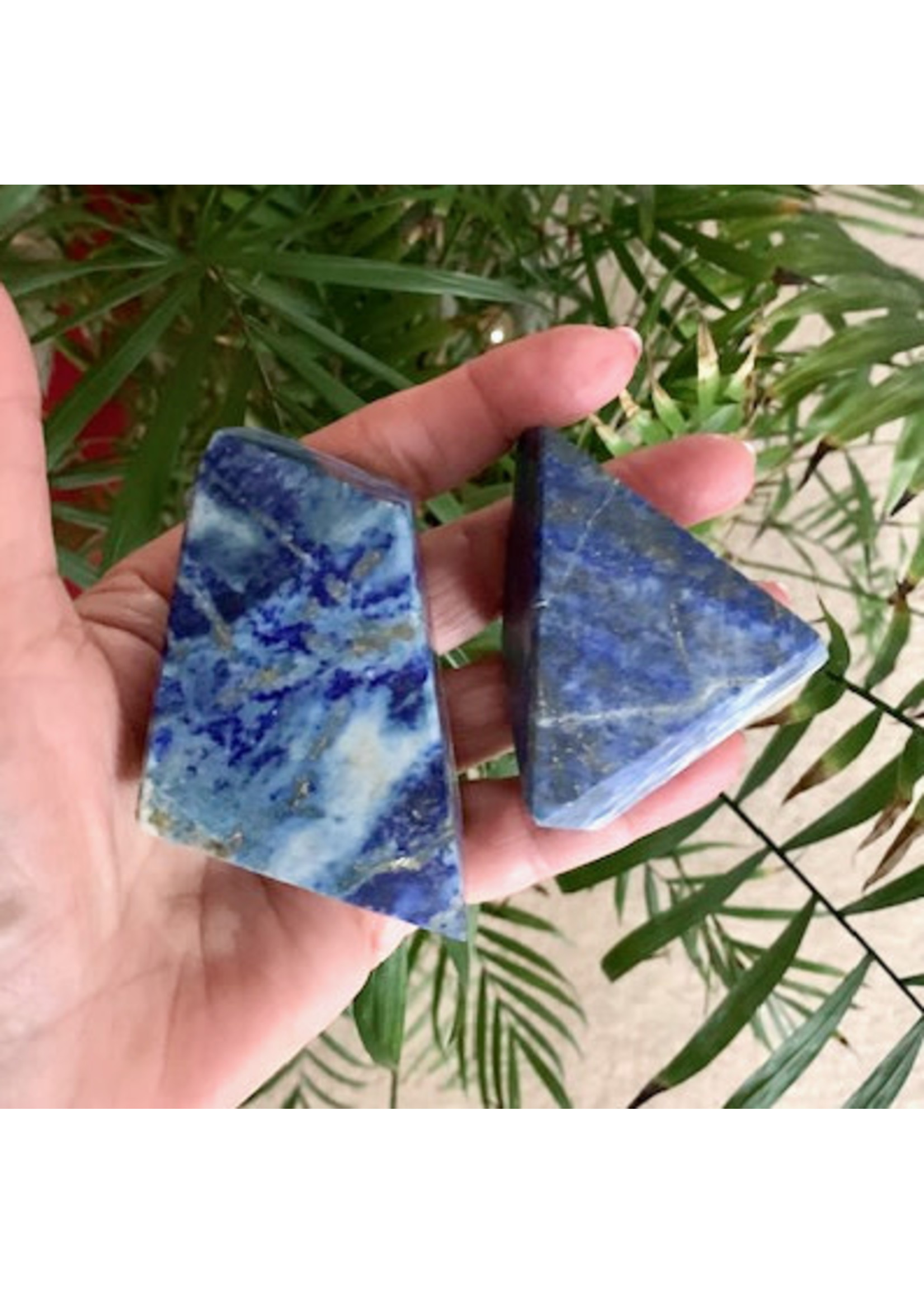 Lapis Faceted  for Enlightenment