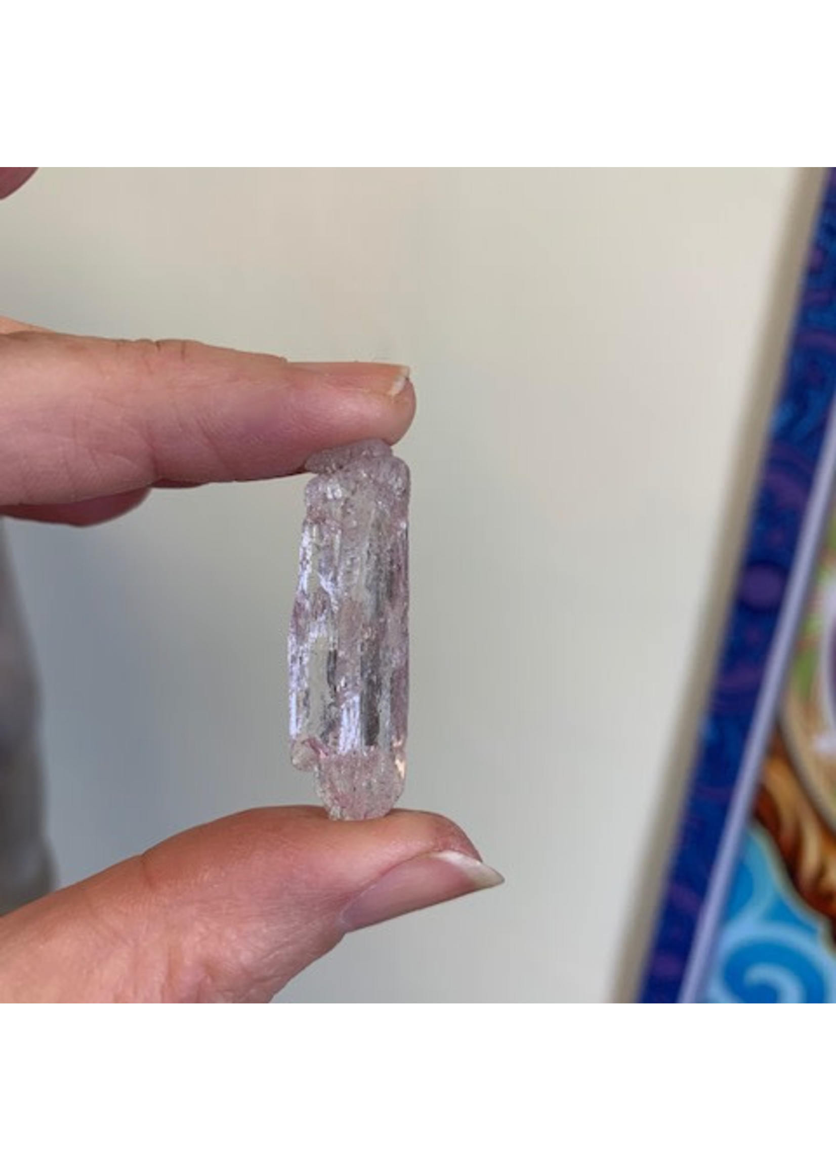 Kunzite Rough for opening the heart
