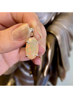 Ethiopian Opal Faceted Pendant