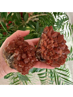 Red Cap Amethyst Clusters for Inner Strength