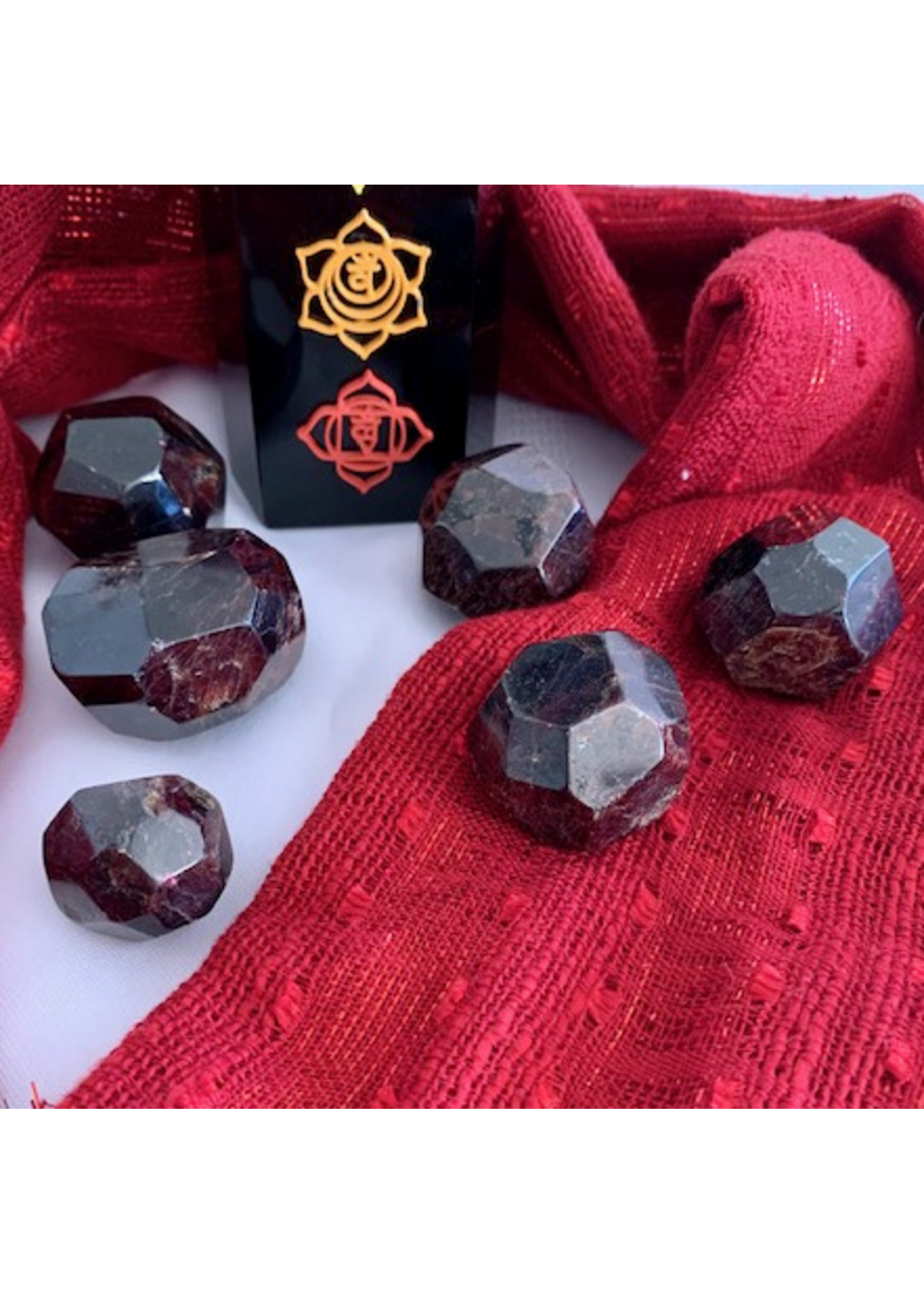 Garnet Faceted Polished for luscious passion