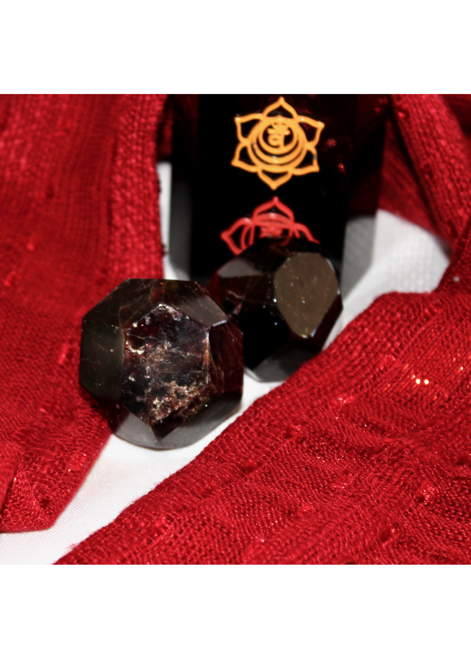 Garnet Faceted Polished for luscious passion