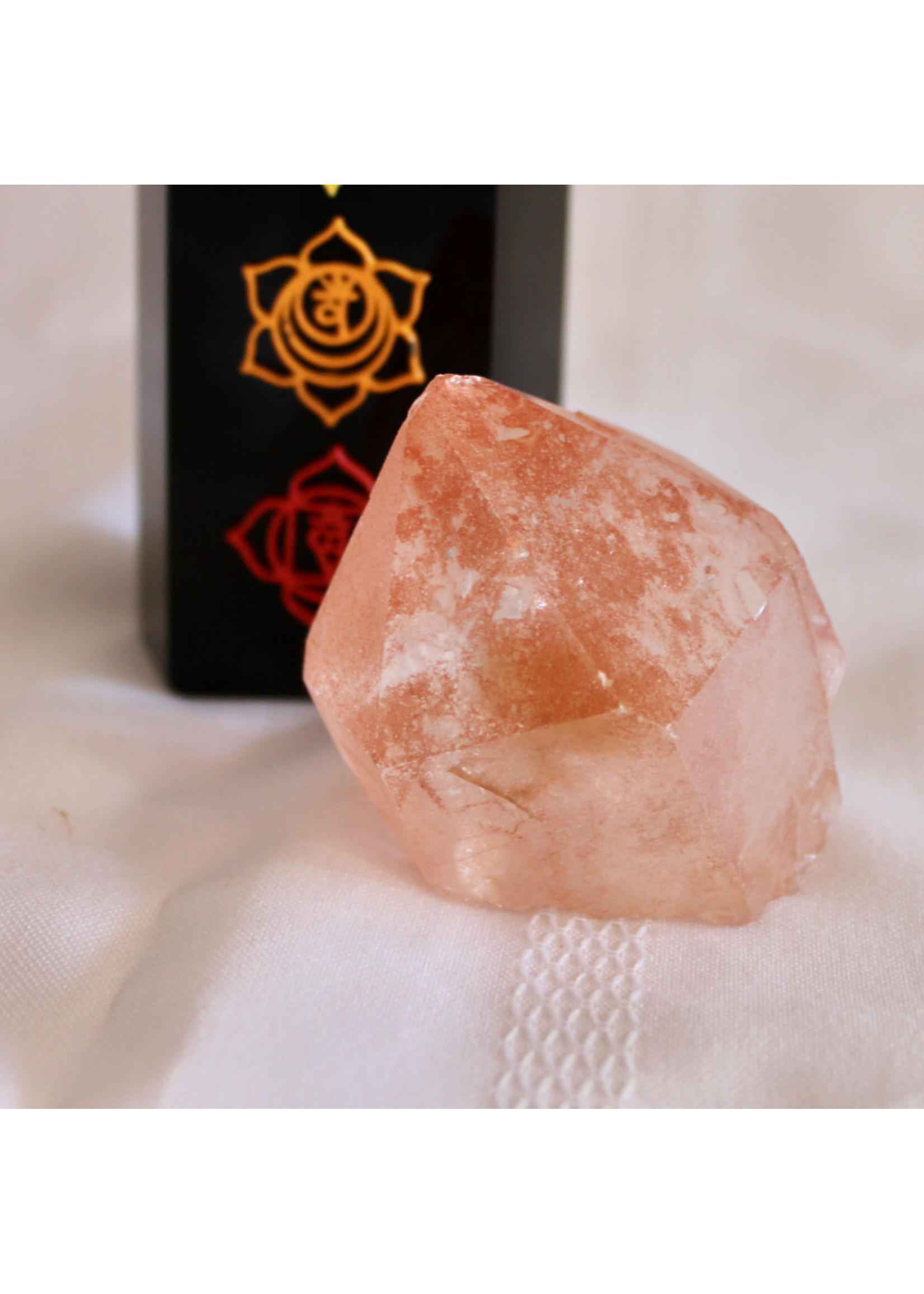 Tangerine Quartz Points for creative energy