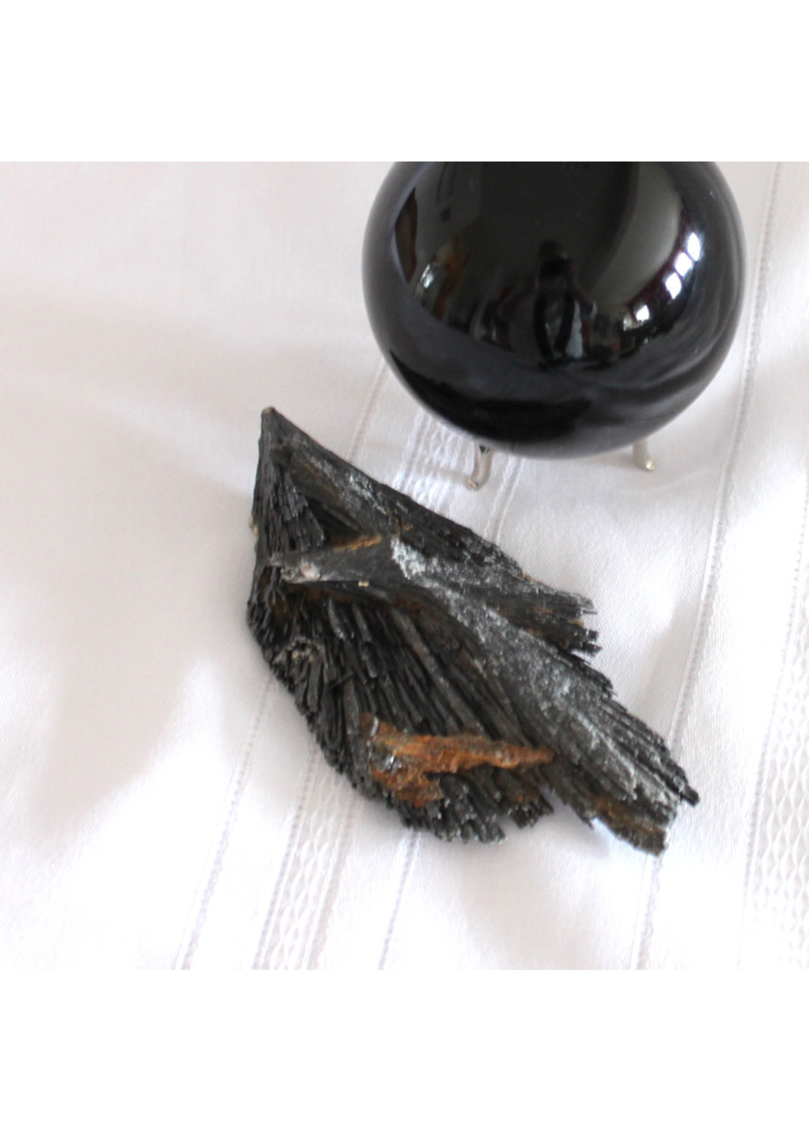 Black Kyanite for protection