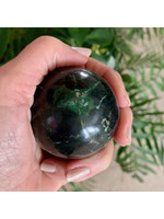 Covellite with Chrysocolla Sphere feminine miracles