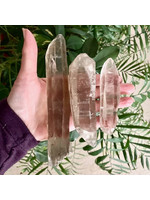 Rutilated Smoky Quartz Points for clearing and purification