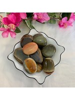 Royal Savannah (Polychrome) Jasper Palmstones for action and vitality