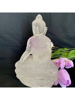 Quartz Buddha for mindfulness