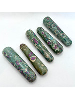 Ruby Fuchsite Wands for passion and life force energy