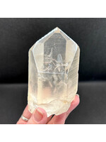 Quartz Point with Hummingbirds for joy