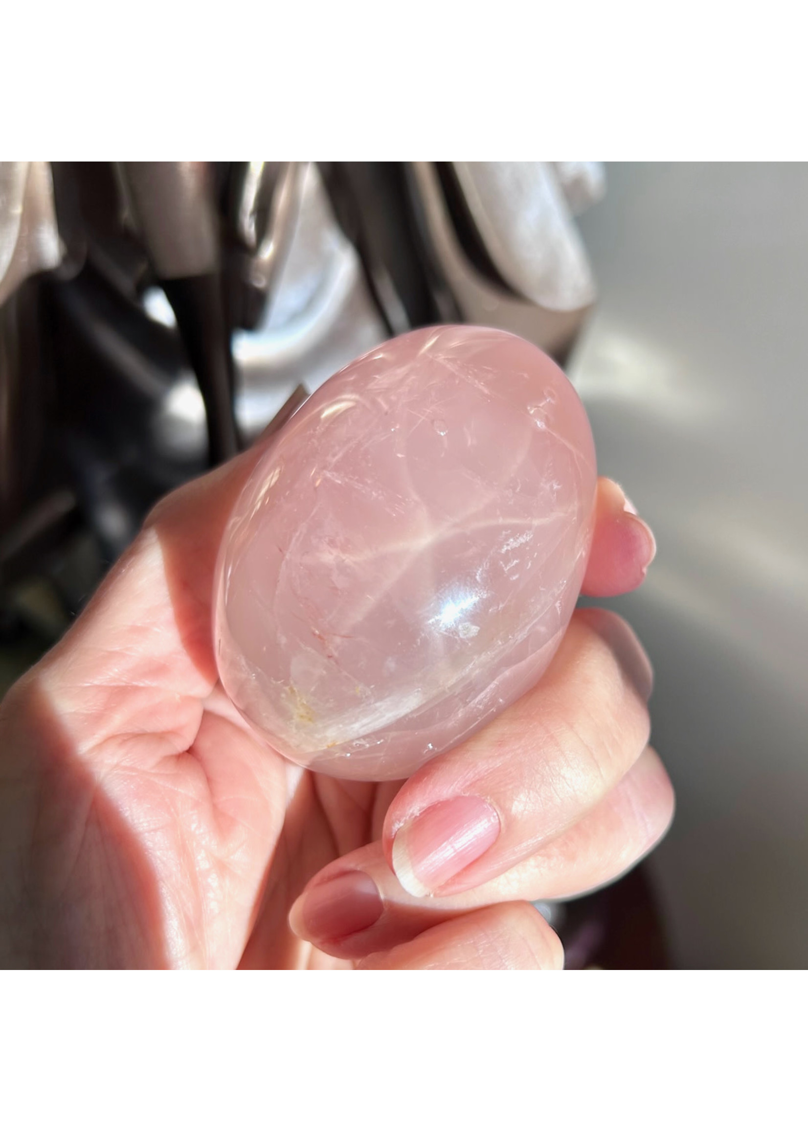 Star Rose Quartz Polished for radiating love