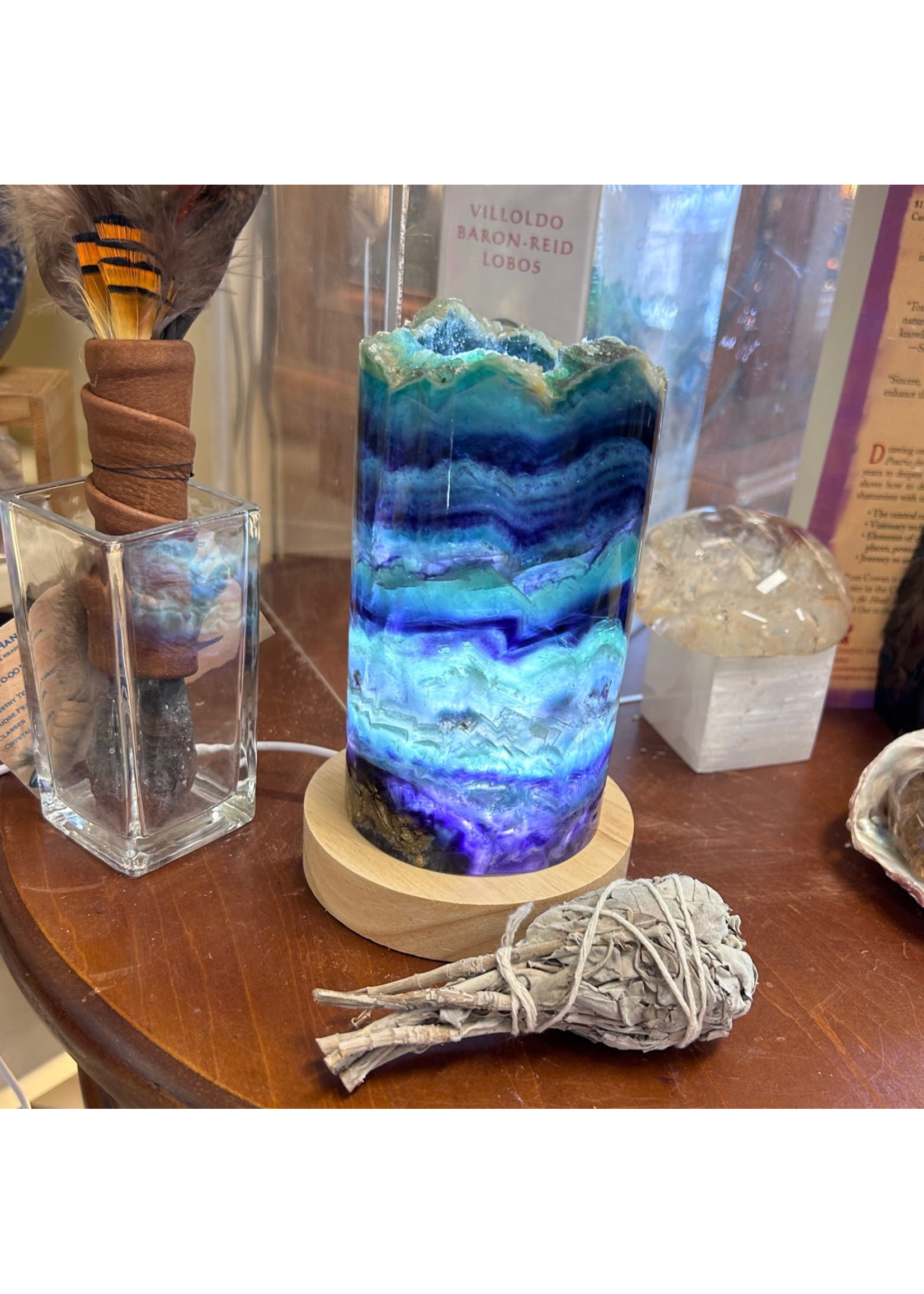 Fluorite Lamps to light your way