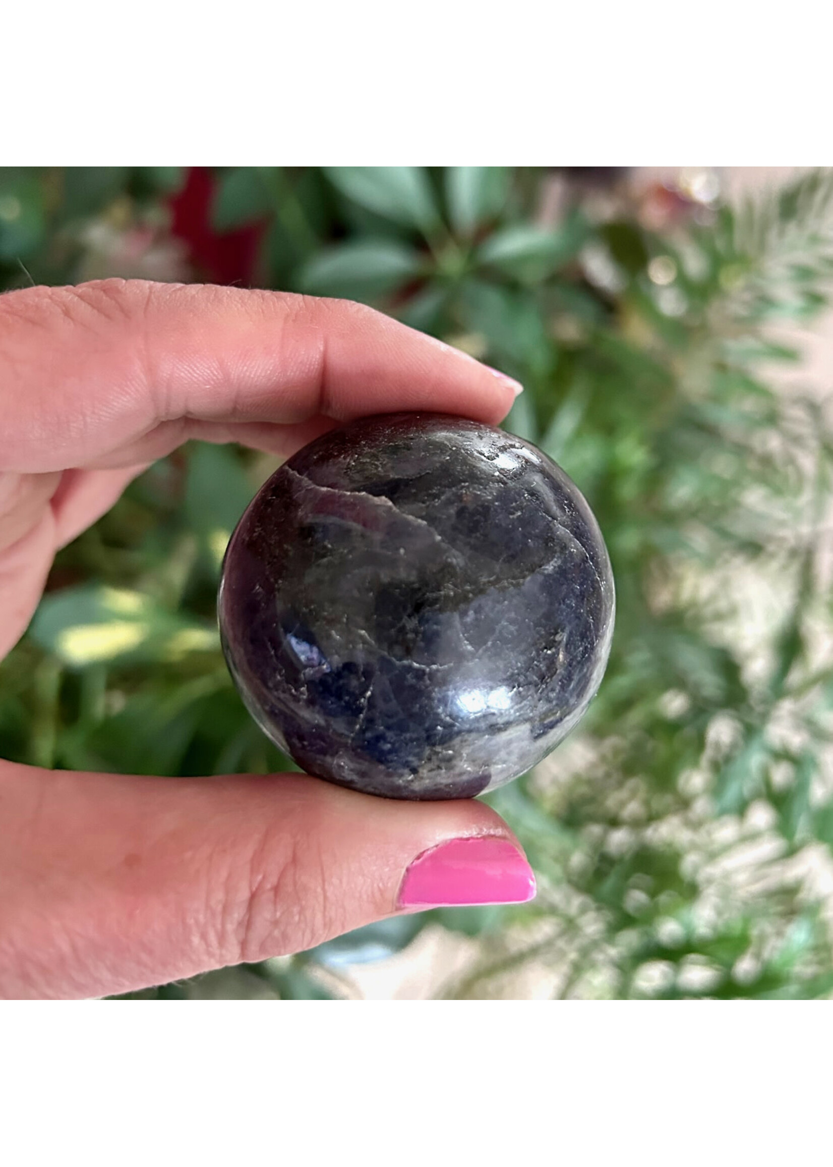 Iolite Spheres for intuitive insight