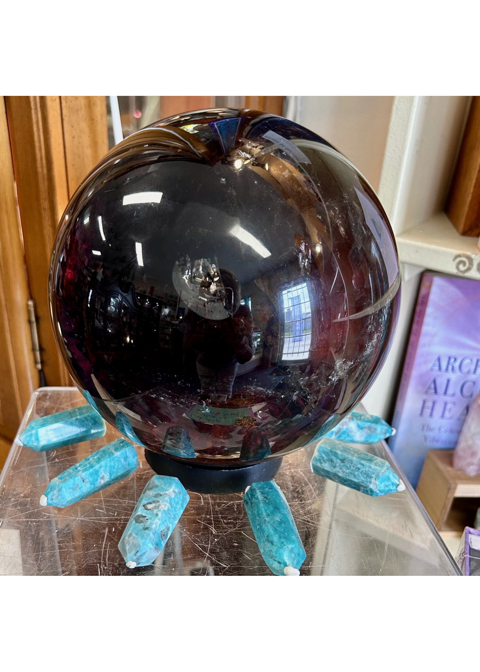 Smoky Quartz Spheres for magical mysteries