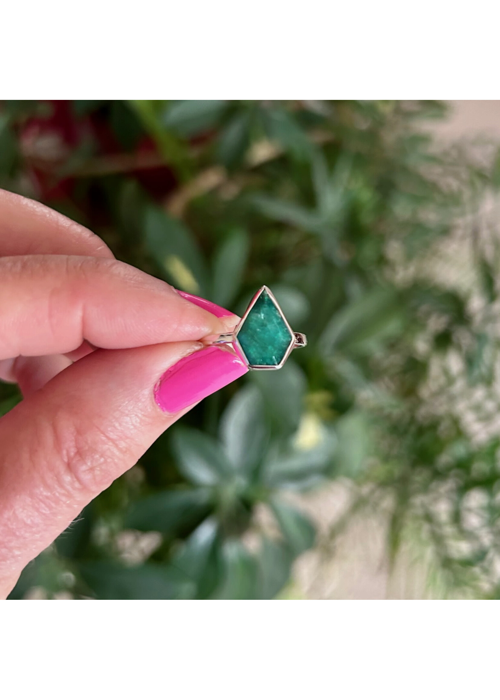 Faceted Goddess Rings