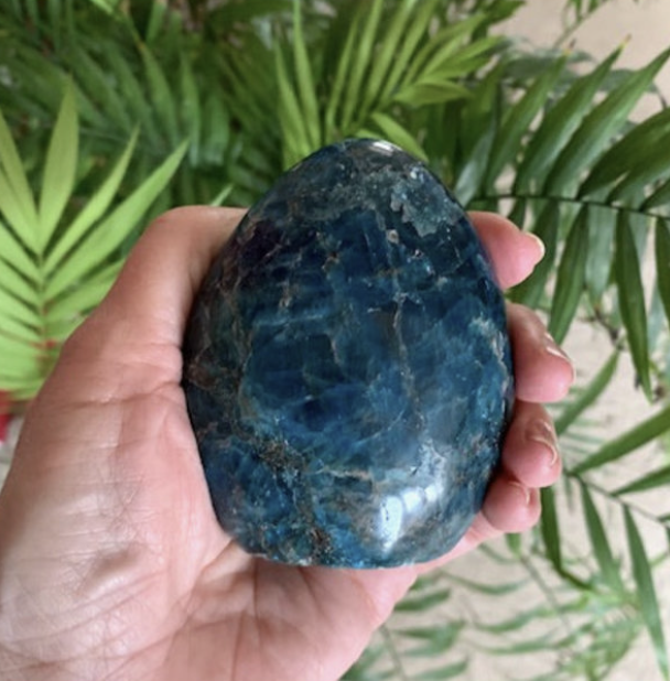 Blue Apatite for Guidance and Wisdom