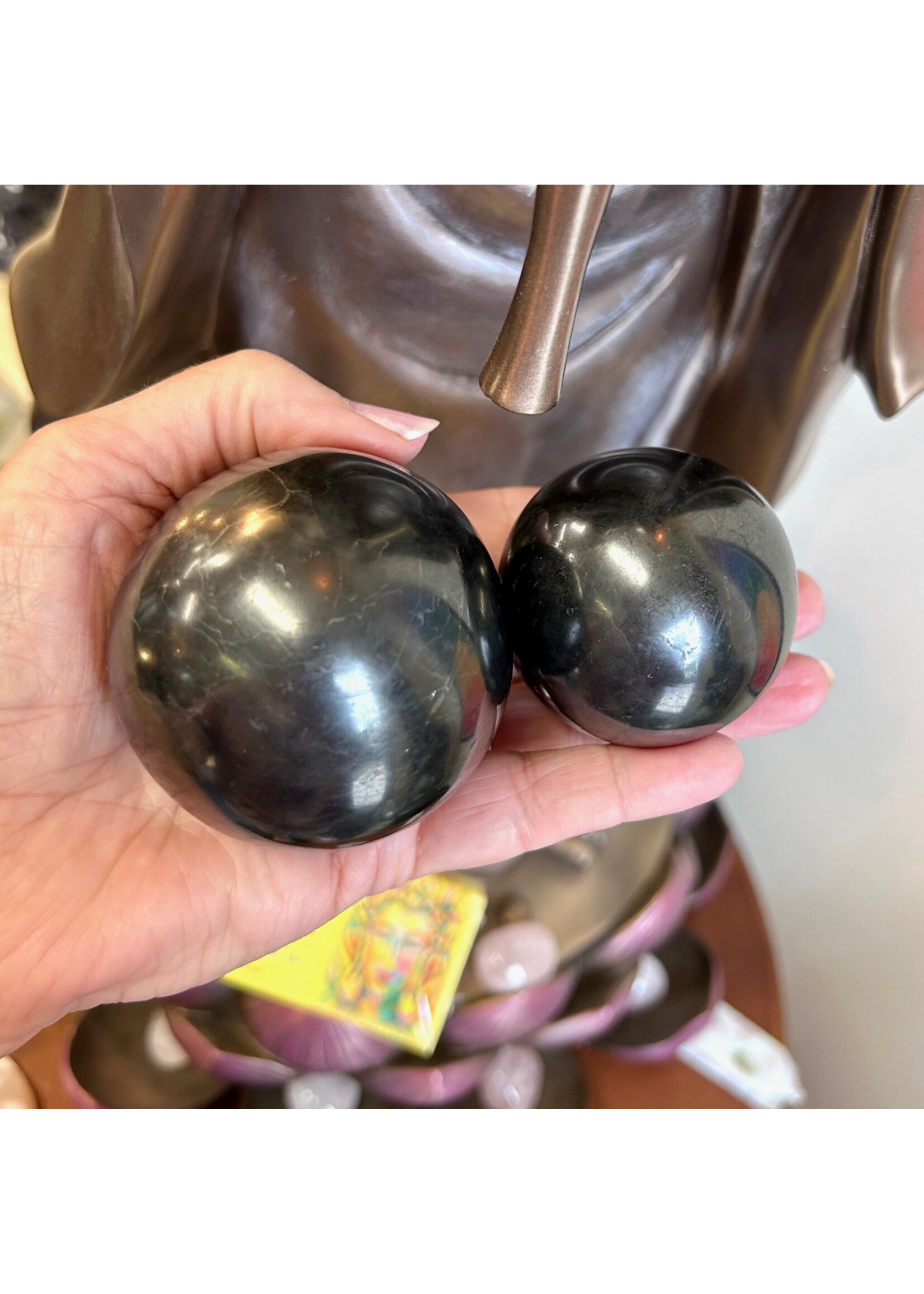 Shungite Spheres for potent clearing