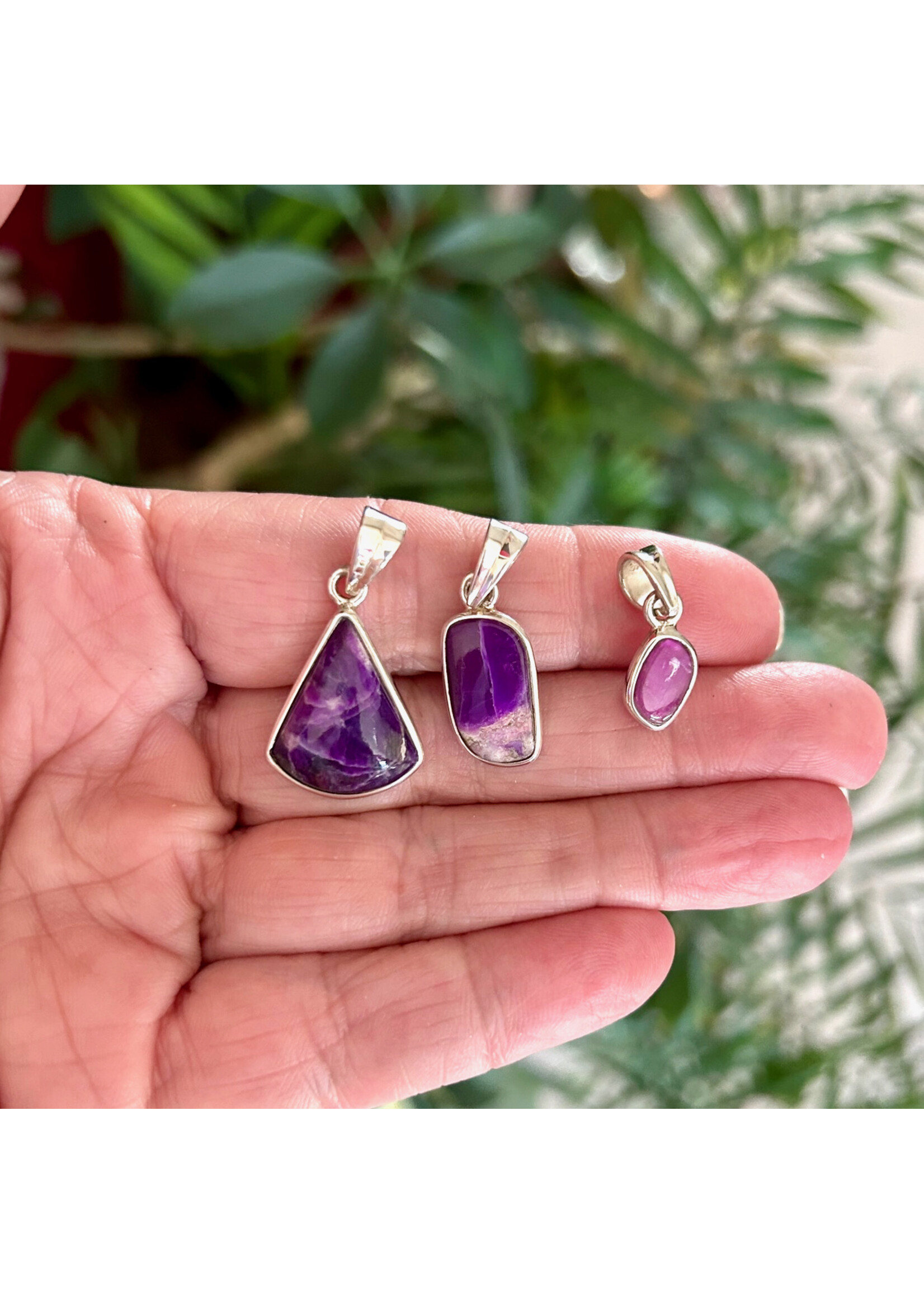 Sugilite Pendants for Divine love and healing