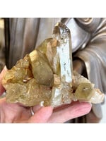 Smoky Citrine Phantom Cluster for collective healing