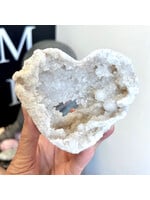 Druzy Quartz Hearts for amplifying love