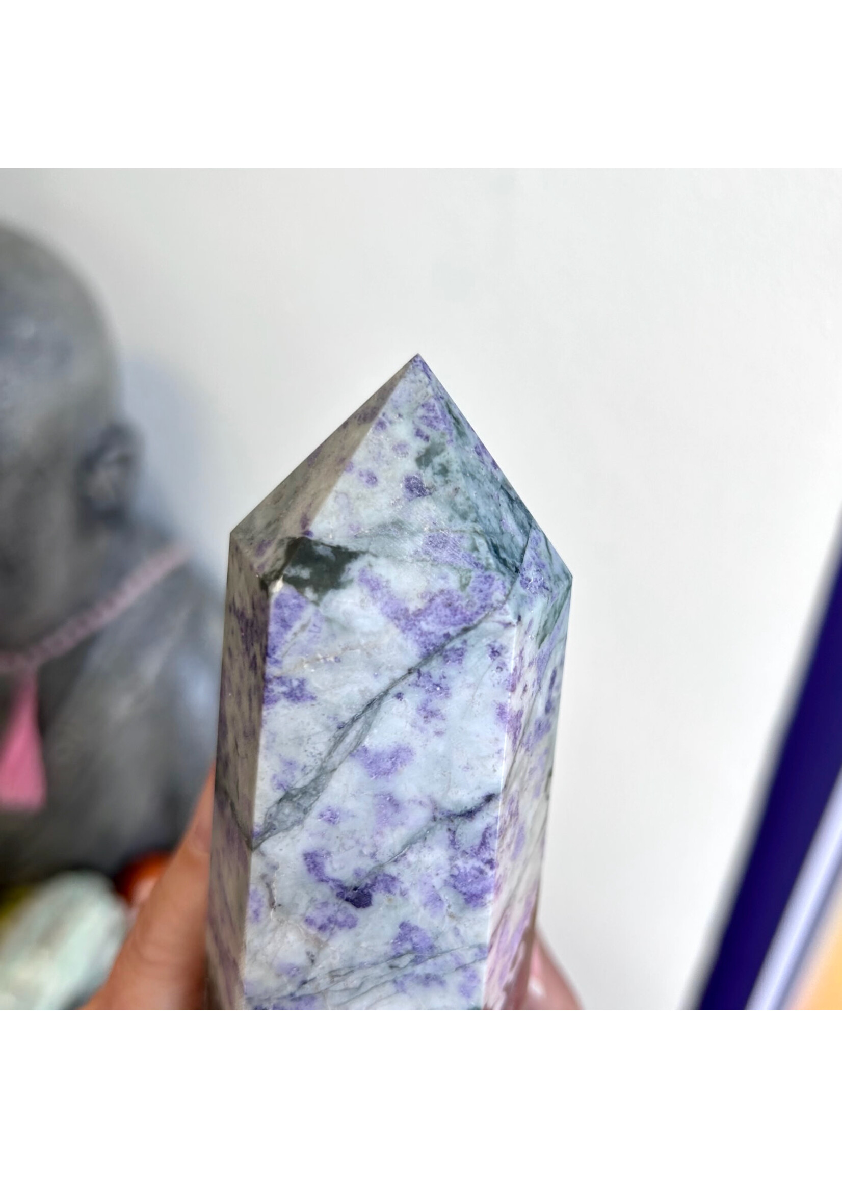 Lavender and Green Jade Generators for happiness and compassion