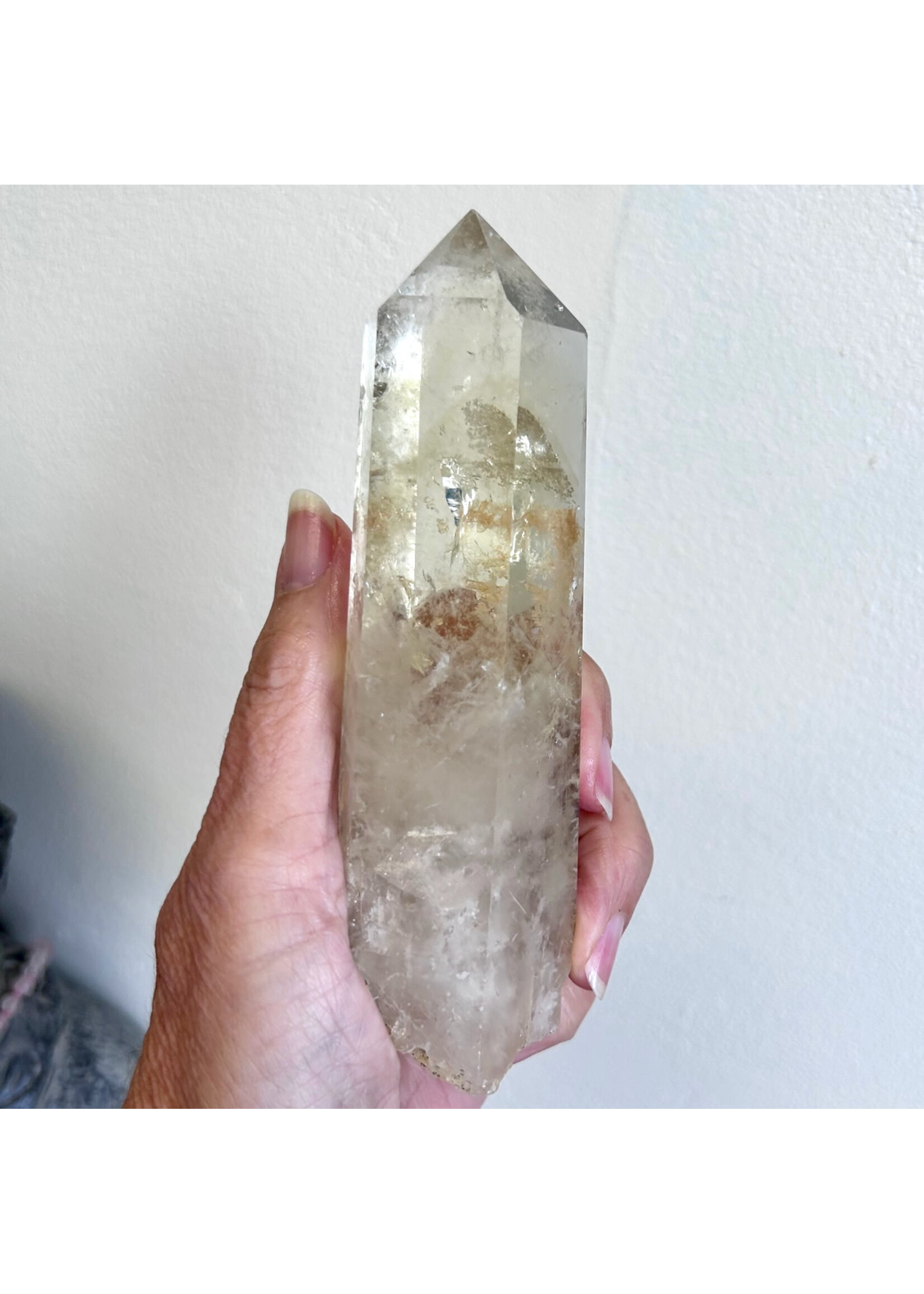 Citrine Goddess Points for inner joy