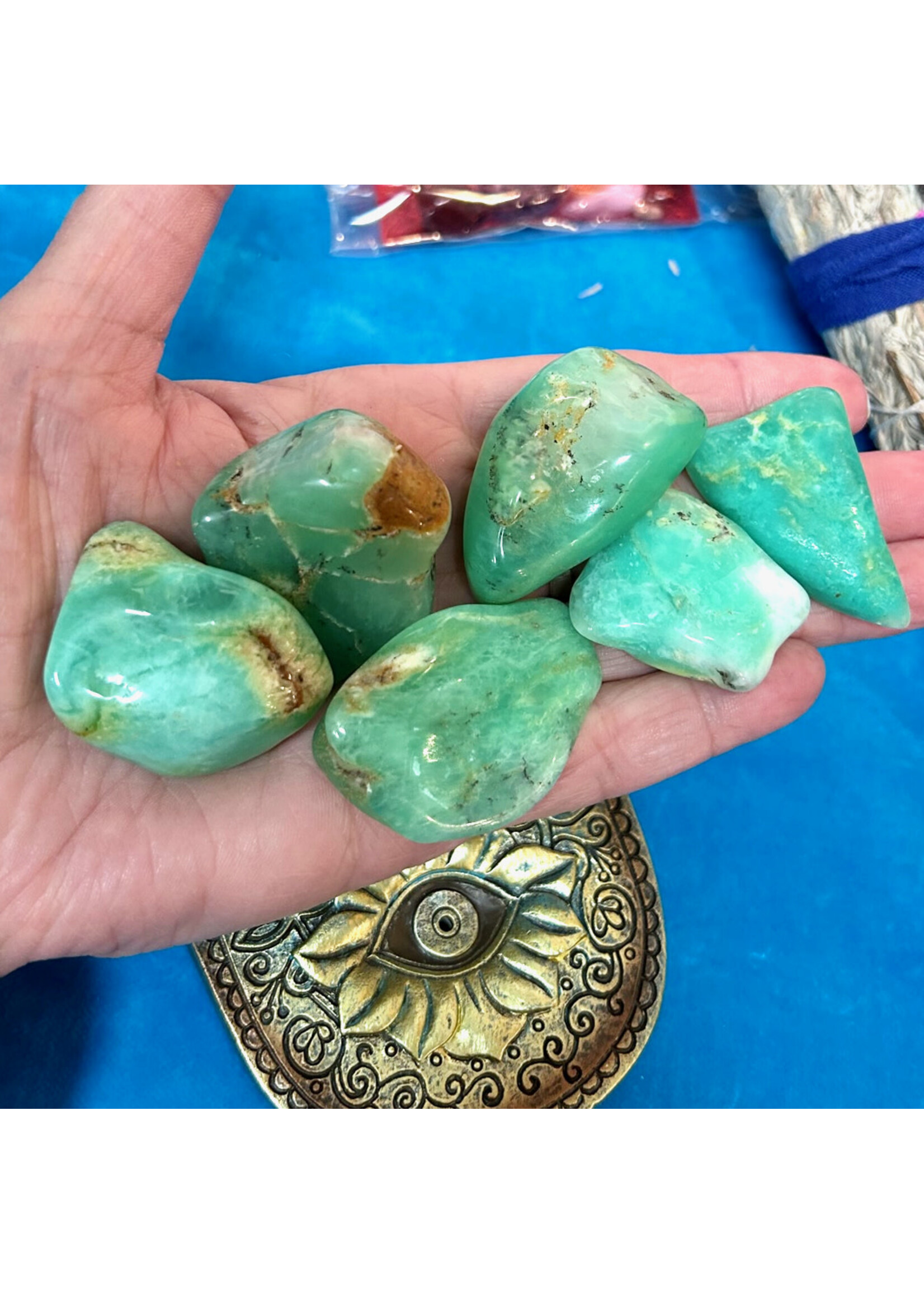 Chrysoprase Grade AA Polished for compassion
