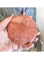 Pink Opal Charging Plate for emotional love