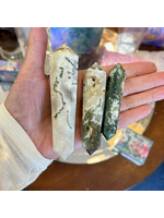 Moss Agate Vogels for Earth magic