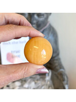 Orange Calcite Spheres for Energizing