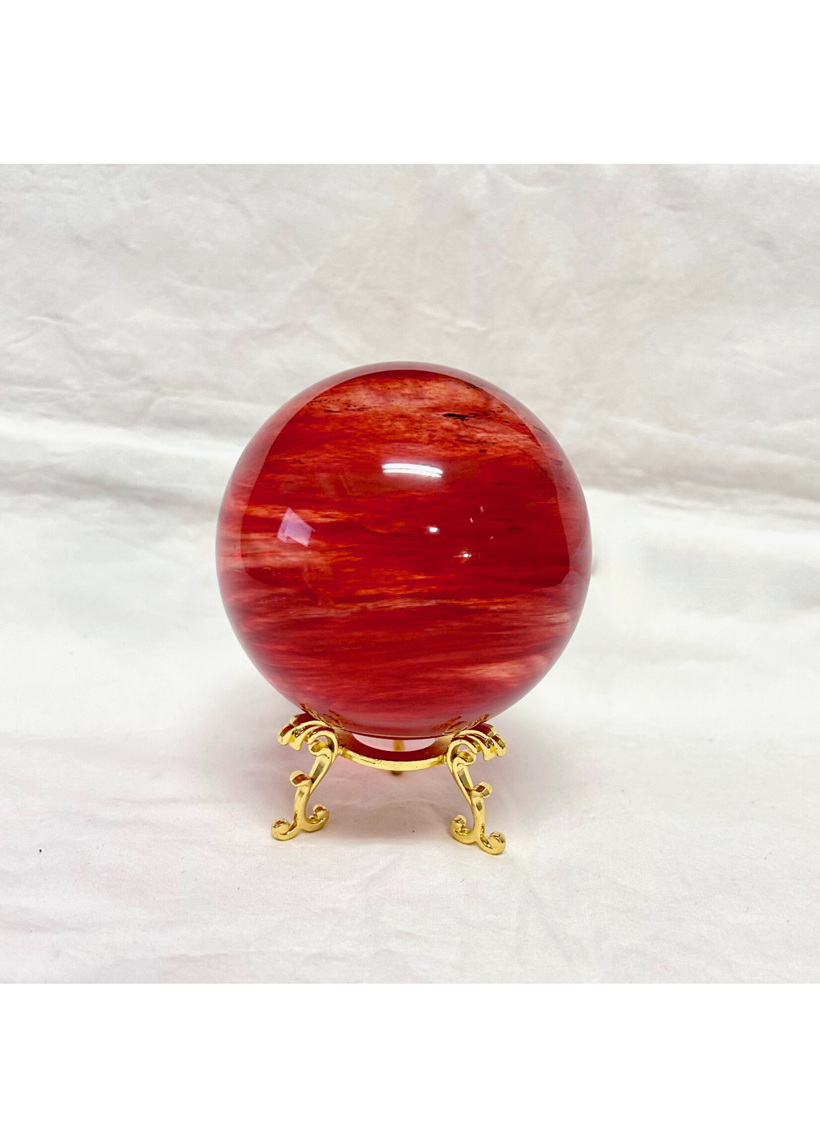 Reserved Cherry Quartz Spheres for enthusiasm