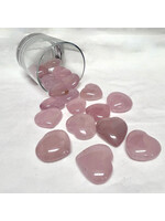 Rose Quartz Hearts for unconditional love