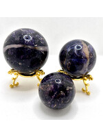 Purple Opaline Fluorite Spheres for passion